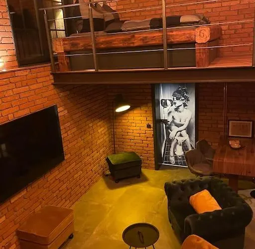 Loft Mit Sauna Semesterbostad *